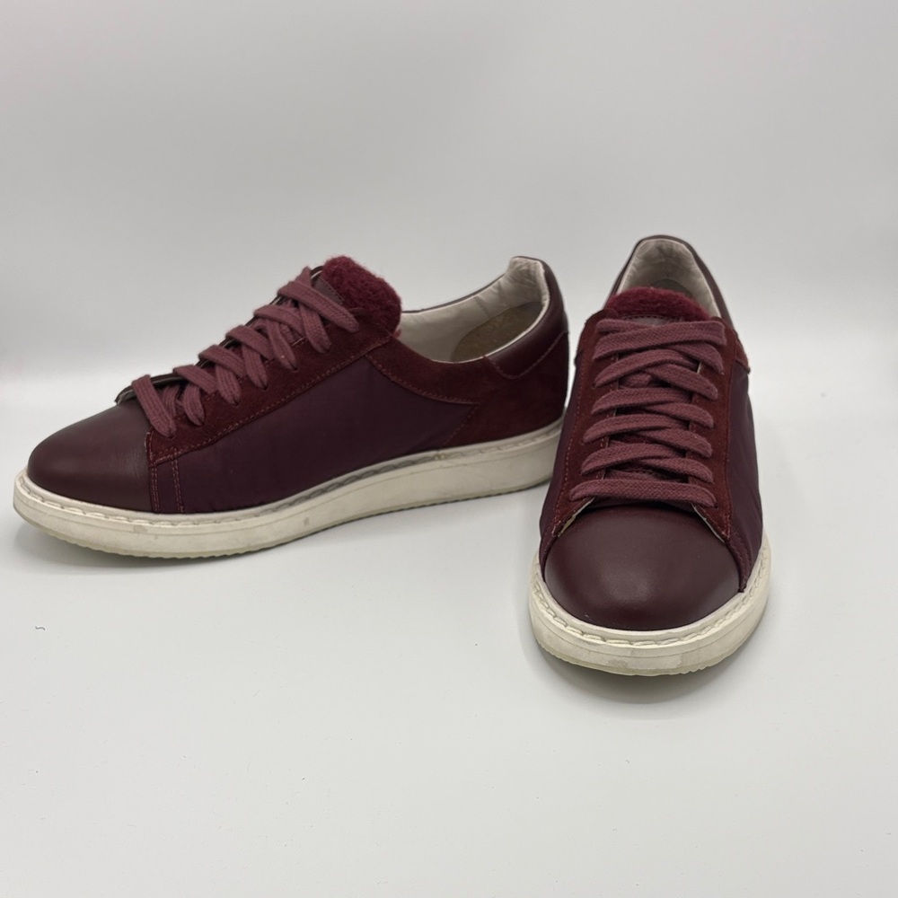 Brunello Cucinelli Burgundy Sneakers - Size 41